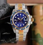 Clone Rolex Submariner Two Tone Blue Diamond Bezel Citizen Watches Best Quality